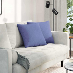 Diivanipadjad 2 pcs sinine 45 x 45 cm kangas