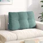 Seljatugi padi mere roheline 80 x 24 x 50 cm samet