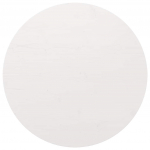 Lauaplaat, valge &oslash;90x2,5 cm, m&auml;nnipuit