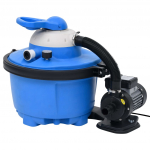 Liiva filterpump, sinine ja must, 385 x 620 x 432 mm 200 w 25 l