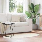 Alavaibad ovaalne huarte cream 150 x 80 cm 100% pol&uuml;ester