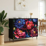 K&otilde;ide kiel must tamm 102 x 33 x 76 cm tehispuit