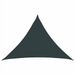 P&auml;ikesetelgi sail 7 x 5 x 5 m hdpe kolmnurk tumeroheline
