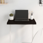 Lauaplaat, tumepruun, 60x40x(2-4) cm, t&ouml;&ouml;deldud tammepuit