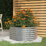 Aia taimekast, galvaniseeritud teras, 80 x 80 x 36 cm, h&otilde;bedane