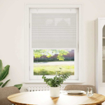 Plisseeritud ruloo helehall 70x150 cm kanga laius 69,4 cm