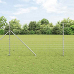 Karjamaa-aed h&otilde;bedane 25 x 1.5 m tsingitud teras