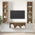 Telerikapi komplekt 3 pcs k&auml;sit&ouml;&ouml;puu tehispuit