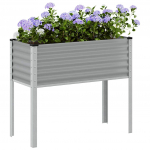Aia taimekast, hall, 100x45x90 cm, teras
