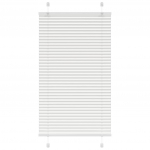 Plisseeritud ruloo valge 75x150 cm kanga laius 74,4 cm