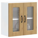 K&ouml;&ouml;gi seinakapp klaasuksega "kalmar", k&auml;sit&ouml;&ouml;na valminud tamm, t&ouml;&ouml;deldud puit