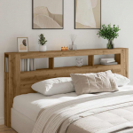 Led-peats artisan oak 220x18,5x103,5 cm insener puidust