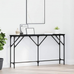 Konsoollaud must tamm 140 x 23 x 75 cm
