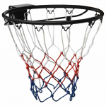 Korvpallikorv, must, 45 cm, teras