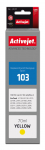 Activejet AE-103Y ink (replacement Epson 103 C13T00S44A; Supreme; 70 ml; yellow)