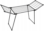 PROMIS SCOPELLO clothes dryer, extendable, black