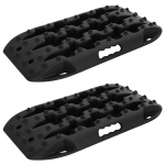 Libisemisplaat 2 pcs must 57,5x30,5x5,5 cm tugevdatud nailon