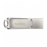 SanDisk Ultra Dual Drive Luxe USB flash drive 64 GB USB Type-A / USB Type-C 3.2 Gen 1 (3.1 Gen 1) Stainless steel