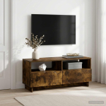 Telerialus 90 x 34.5 x 40 cm suitsutatud tamm tehispuit