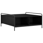 Kohvilaud must tamm 90 x 90 x 41 cm tehispuit