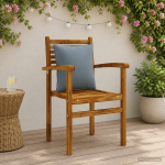 Seljapadi putten 4 tk 100% pol&uuml;ester sinine 40 x 40 x 15 cm