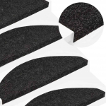 Iseliimuvad trepivaibad 30 tk, must, 56 x 17 x 3 cm
