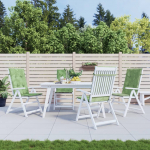 K&otilde;rge seljatoega toolipadjad 4 tk, lehemuster, kangas