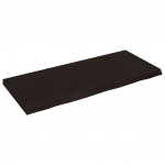 Seinariiul, tumepruun, 140x60x(2-6) cm, t&ouml;&ouml;deldud tammepuit