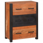 Buffetid ja k&uuml;lglaudade sahtliga pruun 55 x 30 x 75 cm