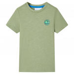 Laste t-s&auml;rk, hele khaki, 128