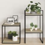 Riiuliplaadid 4 tk, sonoma tamm, 40x40x1,5 cm, puitlaastplaat