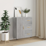 Puhvetkapp, hall, sonoma tamm, 69,5 x 34 x 90 cm, tehispuit