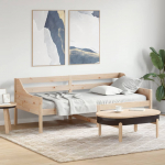 P&auml;evavoodi ilma madratsita, 90 x 200 cm, m&auml;nnipuit