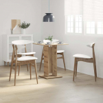 Bistroolaud artisan tamm 60x60x75 cm engineered wood