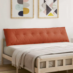 Seljatugi padi punane oranž 200 x 50 cm korter kangas