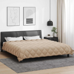Talve tek pruunikashall 240 x 260 cm mikrokiud