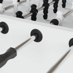 Jalgpallilaudade stopperid 10 pcs valge 3 x 3 x 2 cm hips