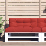 Euroaluse istmepadi, punane, 120x40x12 cm, kangas