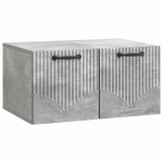 Rippuv tv kapp betoonhall 59,5 x 41 x 30 cm tehispuit