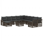 Aia diivanikomplekt 12 pcs hall pol&uuml;rotang