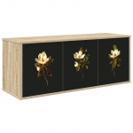Seinale paigaldatav tv kapp bremen 102 x 33 x 40 cm sonoma tamm