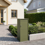 Postkast oliiviroheline 50 x 52 x 100 cm teras