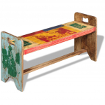 Esikupink toekast taastatud puidust 100 x 30 x 50 cm