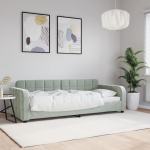 P&auml;evavoodi, helehall, 80 x 200 cm, samet