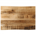 Lauaplaat naturaalse servaga 70x40x3,8 cm t&ouml;&ouml;tlemata mangopuit