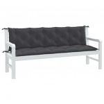 Aiapingi istmepadjad 2 tk, antratsiithall, 180x50x7 cm, kangas