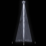 Led j&otilde;ulupuu 789 led, k&uuml;lm valge, 476 cm