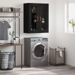 Seinakapp, must, 69,5 x 34 x 90 cm