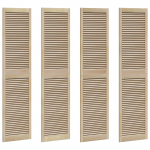 Kappi uks 4 pcs neutraalne 140.5 x 2 x 59.5 cm tahke m&auml;nd