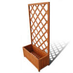 Puidust taimekast v&otilde;rega 70x30x135 cm